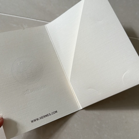 Hermes receipt envelope - Picture 2 of 3